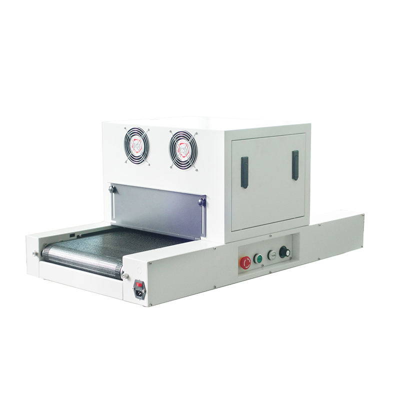 Desktop conveyor belt uv led curing machine